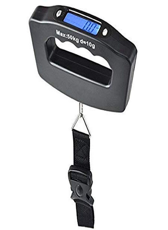 SEASPIRIT Mini Digital Portable Electronic Luggage Scale | Electronic Luggage Hook Hanging Scale up to 50kg - Image 2